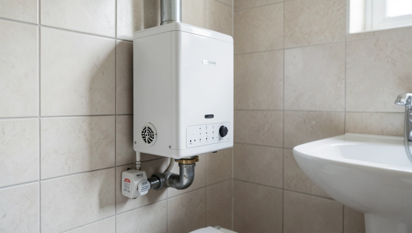 czy piec gazowy może być w łazience