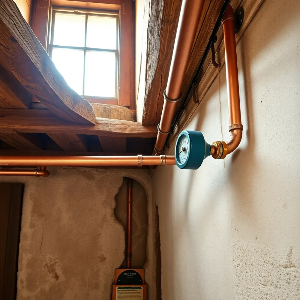 Instalacja gazowa w starym domu
