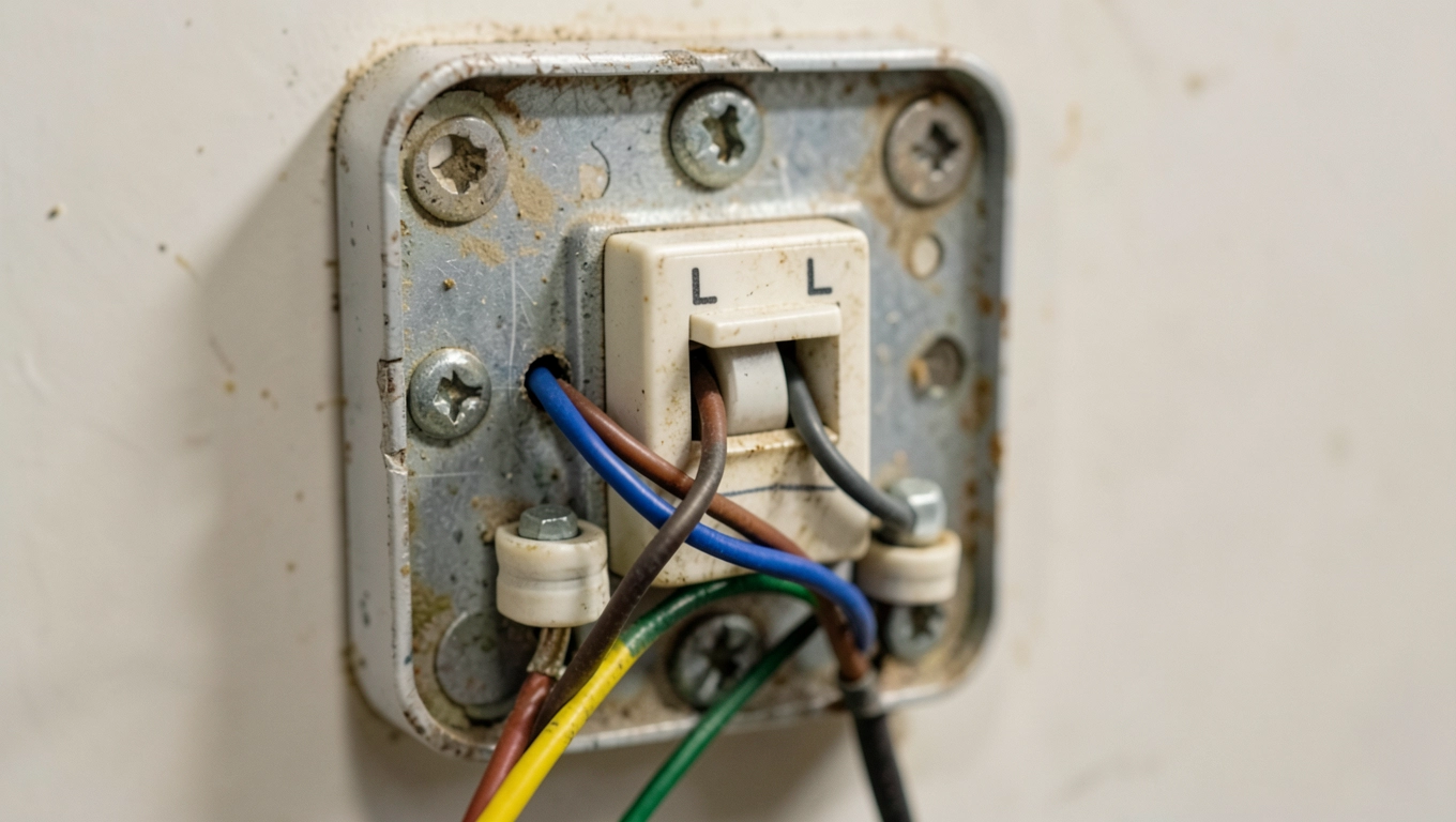 Jak podłączyć włącznik światła starą instalacja