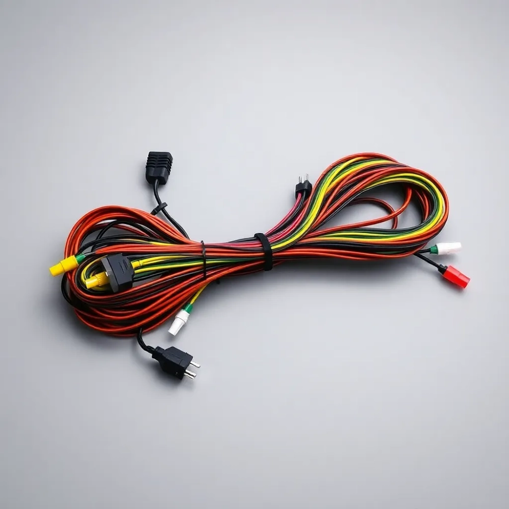 Kompletna instalacja elektryczna do przyczepki samochodowej