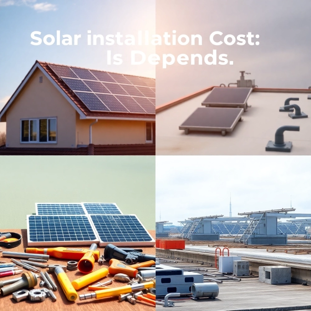 Koszt instalacji solarnej