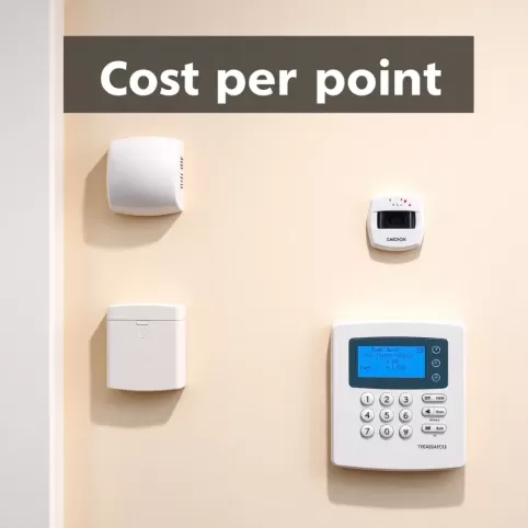 Instalacja alarmowa cena za punkt
