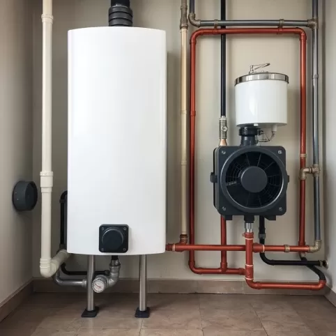 Instalacja co grawitacyjna z pompą