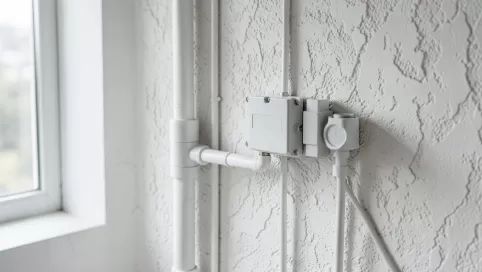 Instalacja natynkowa w rurkach