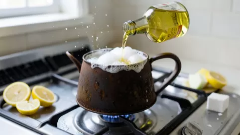 Jak odkamienić czajnik na gaz