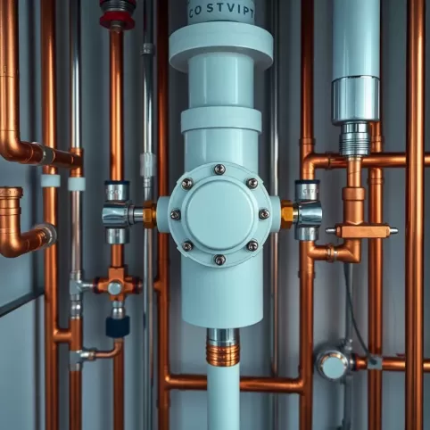 schemat instalacji co z rozdzielaczem