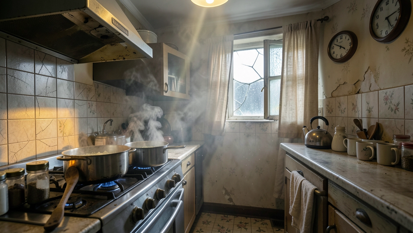 śmierdzący gaz z kuchenki