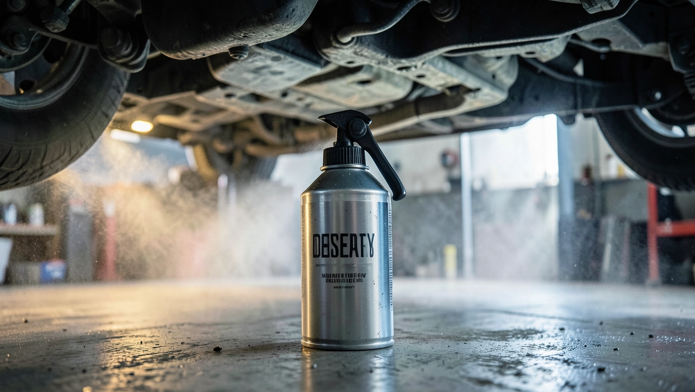 zestaw do konserwacji podwozia w sprayu